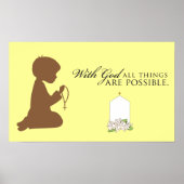 Mit Gott Poster (Vorne)