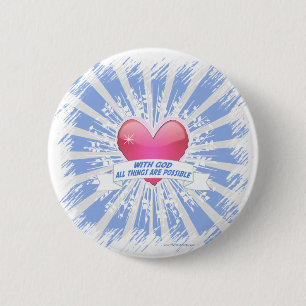 Mit Gott sind alle Dinge möglich Button