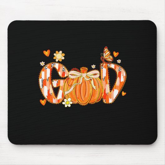Mit Gott sind alle Dinge möglich Christlicher Herb Mousepad (Vorne)