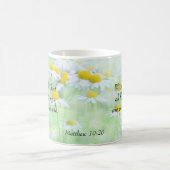 Mit Gott sind alle Sachen - Matthew-19:26 möglich Kaffeetasse (Mittel)