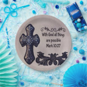 Mit Gott sind alle Sachen möglich Pappteller (Party)