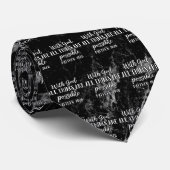 Mit Gott sind alle Sachen mögliche christliche Krawatte (Gerollt)