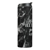 Mit Gott sind alle Sachen mögliche christliche Thermosbecher (Nach links gedreht)