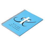 Mit Gott sind alle Sachen mögliches christliches Notizblock (Linke Seite)