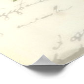 Mit Gott Sonnenblumen und Schmetterling Poster (Ecke)