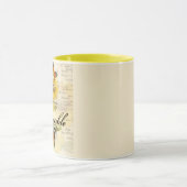 Mit Gott Sonnenblumen und Schmetterling Tasse (Zentrum)