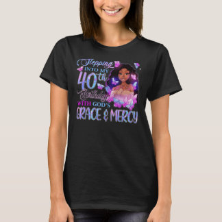 Mit Gottes Gnade Melan in meine 40. T-Shirt