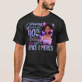 Mit Gottes Gnade Melan in meine 40. T-Shirt