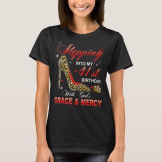 Mit Gottes Gnade und Gnade in meinen 41. Geburtsta T-Shirt