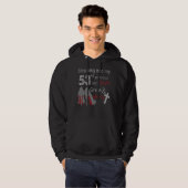 Mit Gottes Gnade und Gnade in meinen 53. Geburtsta Hoodie (Vorne ganz)