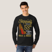 Mit Gottes Gnade und Gnade in meinen 53. Geburtsta T-Shirt (Vorne ganz)