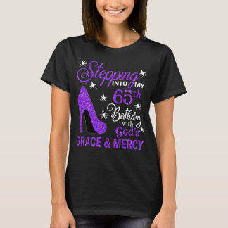 Mit Gottes Gnade und Liebe in meinen 65. Geburtsta T-Shirt