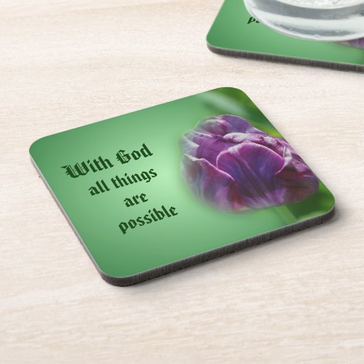 Mit gottfloralem Inspiration Untersetzer Set (Linke Seite)