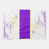 Mit Gotthandtuch Geschirrtuch (Horizontal)