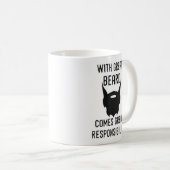 Mit Great Bart kommt eine große Verantwortung Kaffeetasse (VorderseiteRechts)