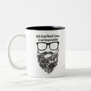 Mit Great Bart kommt eine große Verantwortung Zweifarbige Tasse