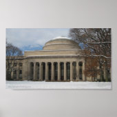 MIT Great Dome (Winter Poster) Poster (Vorne)