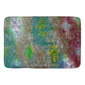 Mit Grooves gefärbt und farbig gebrannt Badematte (Vorderseite)