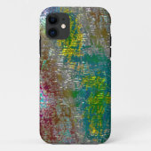 Mit Grooves gefärbt und farbig gebrannt Case-Mate iPhone Hülle (Rückseite)