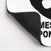 Mit großem Bart kommt große Verantwortung Mousepad (Ecke)