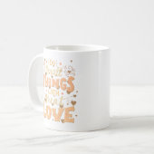 MIT GROSSER LIEBE KLEINE DINGE TUN KAFFEETASSE (Vorderseite Links)