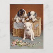 Mit Heaty Guud wünscht | Carl Reichert Postkarte (Vorderseite)