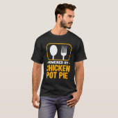 Mit Hecht-Pot-Pie-Spaß-Kuchen T-Shirt (Vorne ganz)
