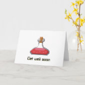 Mit Heiltränken bald wieder gesund werden Karte (Gelbe Blume)