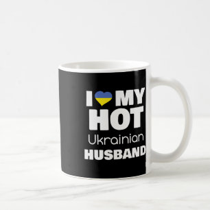 Mit heißem Ukrainischen Mann verheiratet Ich liebe Kaffeetasse