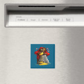 Mit Hemd Bär Reibe Hut Valentinsgruß Meme Magnet (In Situ (Geschirrspüler))