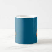 Mit Hemd Wütender Bär Käsehobel Hut Kaffeetasse (Mittel)