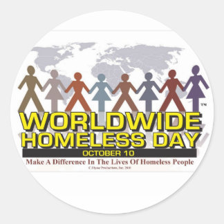 Mit "HeOne" einen Unterscheidungsaufkleber machen Runder Aufkleber