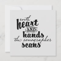 Mit Herz und Nieren scannt der Sonographen