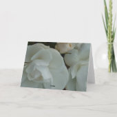 Mit herzlichem Beileid - Beileidskarte Karte (Rückseite)