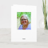 mit herzlichem Beileid Karte (Rückseite)