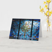 mit herzlichem Beileid Karte (Gelbe Blume)