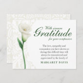 Mit herzlicher Dankbarkeit Danke (Vorne/Hinten)