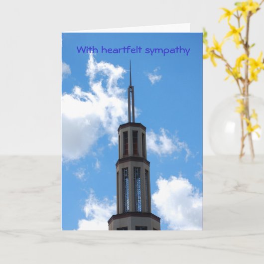 Mit herzlicher Stimmung Karte (Gelbe Blume)