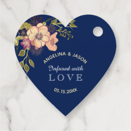 Mit Hochzeiten von Lieben infiziert Geschenkanhänger