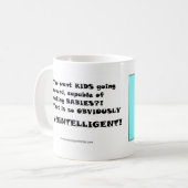 Mit hohem Einsatz intelligente entwerfende 2 Kaffeetasse (Vorderseite Links)