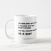 Mit hohem Einsatz intelligente entwerfende 3 Kaffeetasse (Links)