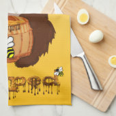 Mit Honig getränkt Handtuch (Viertel Falte)