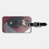 Mit Hundegenshin auf Anhänger gefixt Gepäckanhänger (Vorderseite horizontal)