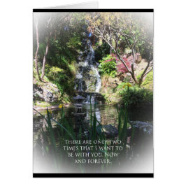 Mit Ihnen fürs Erste und kardieren Sie für immer