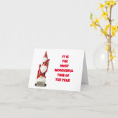 *MIT IHNEN IST ES DIE WUNDERSCHÖNSTE ZEIT DES JAHR KARTE (Gelbe Blume)