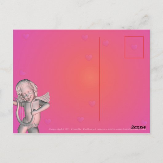 Mit Ihnen Postkarte (Rückseite)