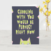 Mit Ihnen zu reden, wäre jetzt perfekt, Liebe Karte (Gelbe Blume)