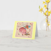 Mit Ihrem Duschgeschenk Karte (Gelbe Blume)