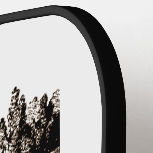 Mit ihrem Kopf Wonderland Alice Queen Zitat Pickleball Schläger (Linke Seite)