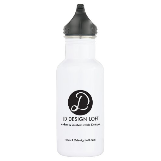 Mit Ihrem Logo hier, Werbeaktion Trinkflasche (Rechts)